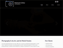 Tablet Screenshot of maheshkelkar.com